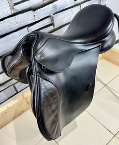 17 1/2” MN Changeable Gullet Kent & Masters GP Saddle - Brown