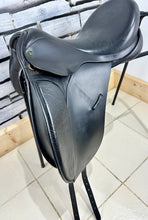 Load image into Gallery viewer, 17 1/2” XW Ideal Jessica Dressage Saddle - Black