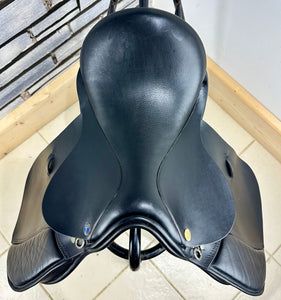 15” MW Silhouette Pony GP Saddle - Black