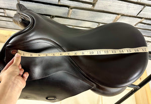 17 1/2” MN Changeable Gullet Kent & Masters GP Saddle - Brown