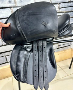 15” MW Silhouette Pony GP Saddle - Black