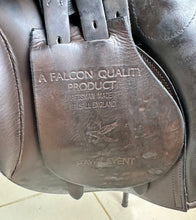 Load image into Gallery viewer, 17” Wide Jeffries Falcon English Event GP Saddle - Brown