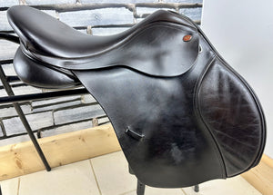 17 1/2” MN Changeable Gullet Kent & Masters GP Saddle - Brown