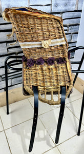 Child’s Wicker Basket Saddle