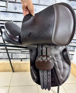 17-17 1/2” Medium Colt Saddlery Jump Saddle - Brown