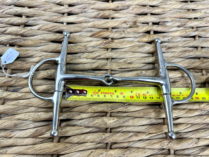 S/H 5 1/2” Full Cheek Snaffle Bit