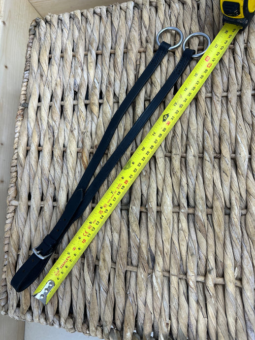 S/H Running Martingale Attachment - Black - Full