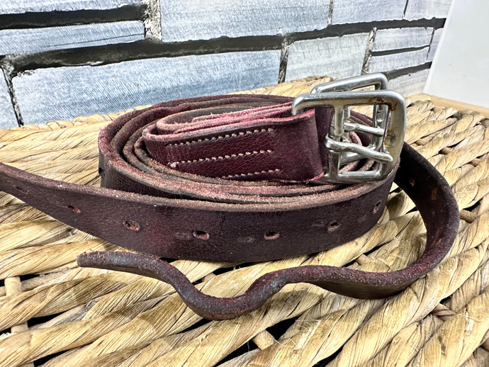 S/H 60” English Buffalo Stirrup Leathers - Brown