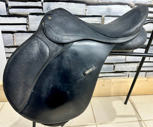 17” MN Changeable Gullet Wintec 2000 GP Saddle - Black