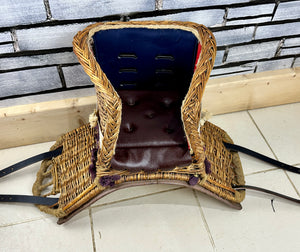 Child’s Wicker Basket Saddle