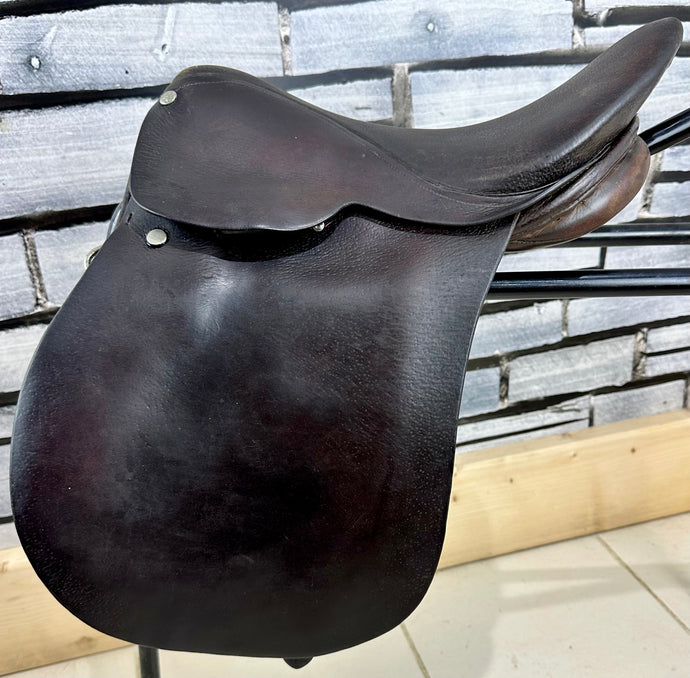 14” MW English GP Saddle - Brown