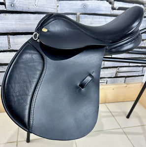 15” MW Silhouette Pony GP Saddle - Black