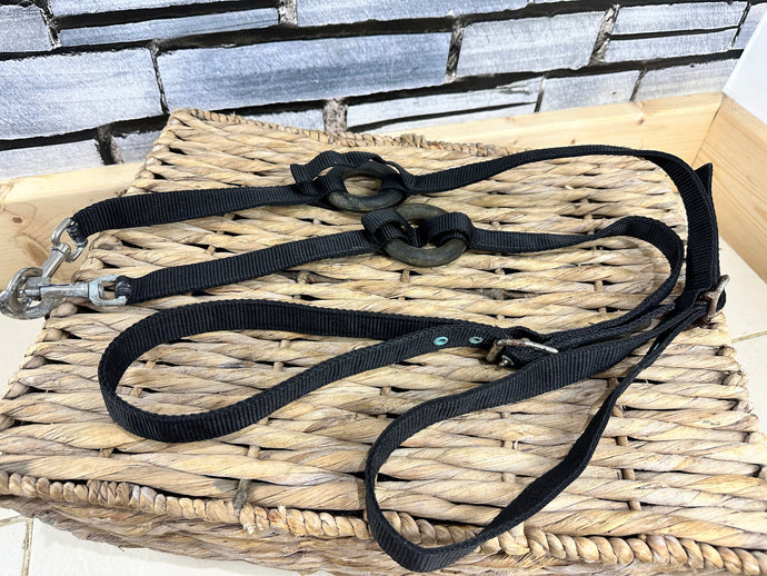 S/H Web Side Reins - Black - Full