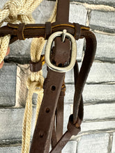 Load image into Gallery viewer, Western Bosal Headstall/Bridle - Full - Brown