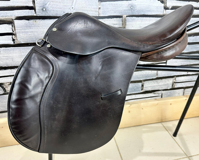 16 1/2” MW English GP Saddle - Brown