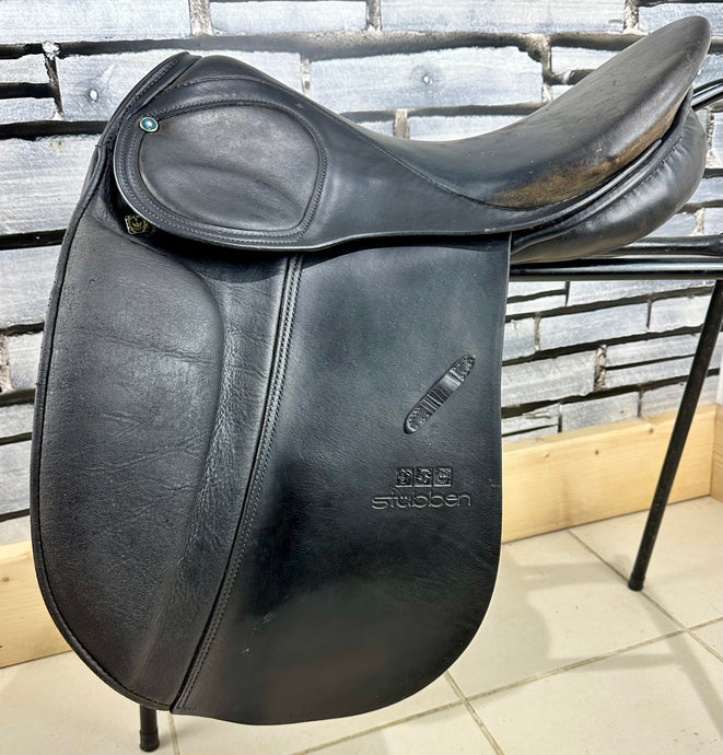 18” Medium Stubben Scandica VSD Saddle - Black