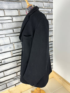 Gents Heavy Hunt Coat - Black - Size 48