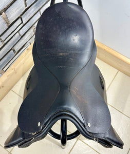 16” MW English Pony GP Saddle - Black