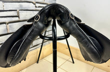 Load image into Gallery viewer, 14” Medium Leather Pony GP Saddle - Black