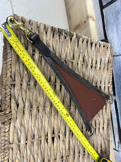 S/H Bib Martingale Attachment - Brown - Cob