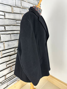 Gents Heavy Hunt Coat - Black - Size 48