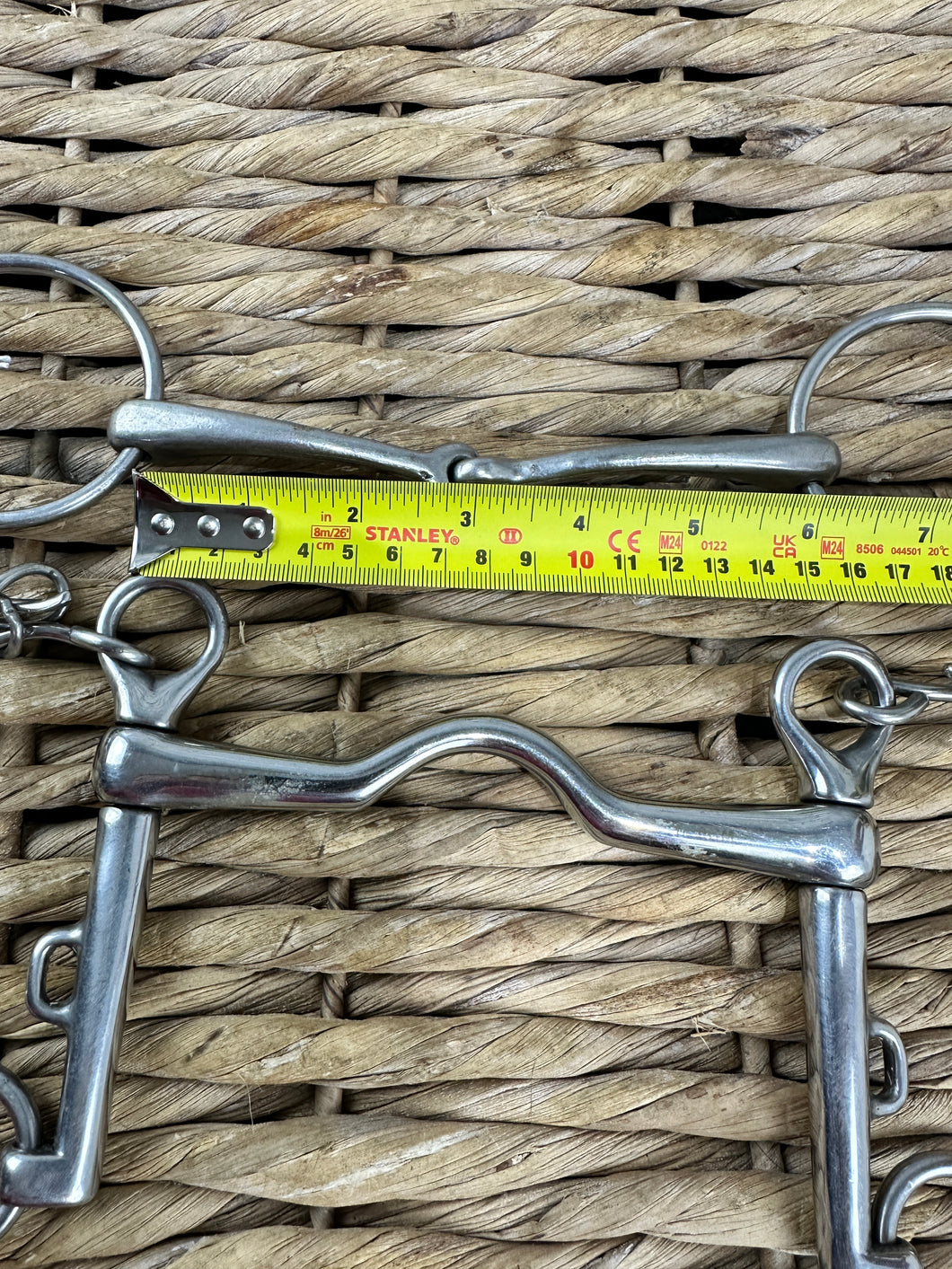 S/H 5 1/2” Double Bit Set - Weymouth & Loose Ring Bridoon