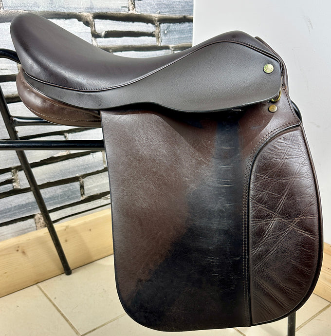 17” Medium Ideal Working Hunter Saddle - Brown