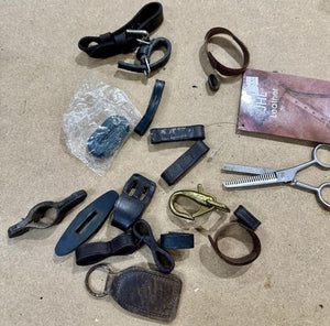 S/H Job Lot-Spares, Keepers, Clips, Flash, Scissors Etc