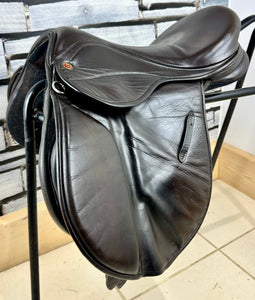 15 1/2” Wide Saddle Company Pony GP Saddle - Brown