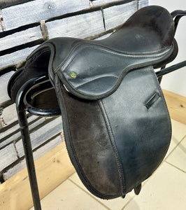 14 1/2” Medium Eclipse Pony GP Saddle - Black