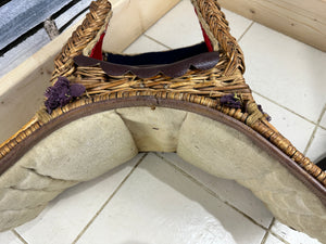 Child’s Wicker Basket Saddle