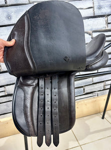 16” MW English Pony GP Saddle - Black