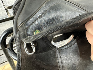 14 1/2” Medium Eclipse Pony GP Saddle - Black