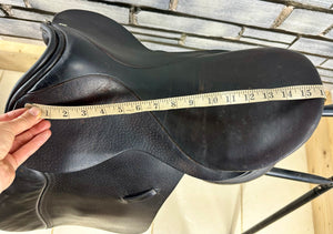 16” MW English Pony GP Saddle - Black