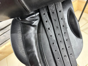 15” MW Silhouette Pony GP Saddle - Black