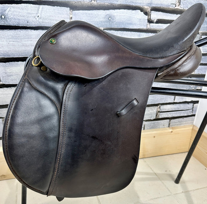 16” MW Anglo Equestrian Pony GP/WH Saddle - Brown