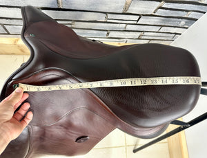 17 1/2” XW Changeable Gullet Arena AP/Jump Saddle - Hart - Brown