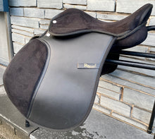 Load image into Gallery viewer, 14” XW Synthetic Pony GP Saddle - Black - Extra Wide