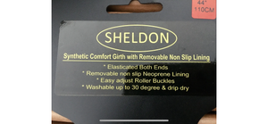 Sheldon Competition Girth, Double Elastic with Removable Liner