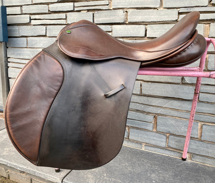 17 1/2” Medium (Generous) Ideal Event Saddle - Brown