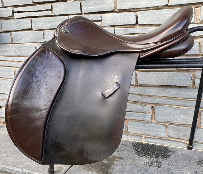 17 1/2” Medium (Generous) Ideal Event Saddle - Brown